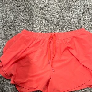 All in Motion Vibrant Coral Athletic Shorts